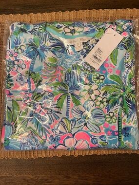 Lilly Pulitzer Disney Cinderella Sweatshirt - Blue, Green, Pink Size M